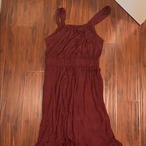 Burgundy Mossimo Dress Size Large